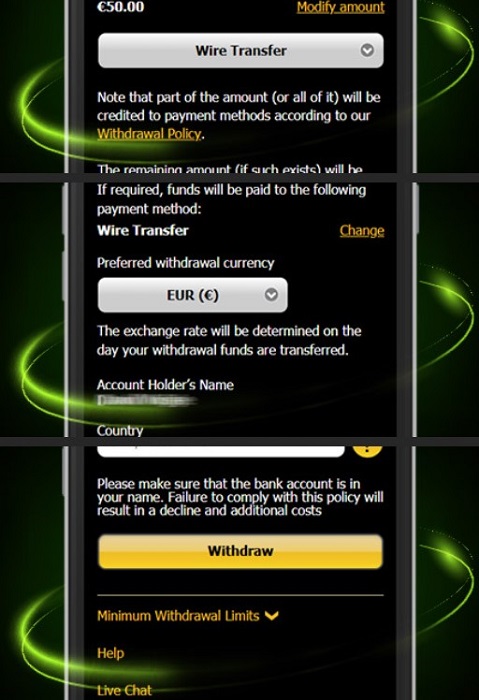 888 Casino Online Withdrawal